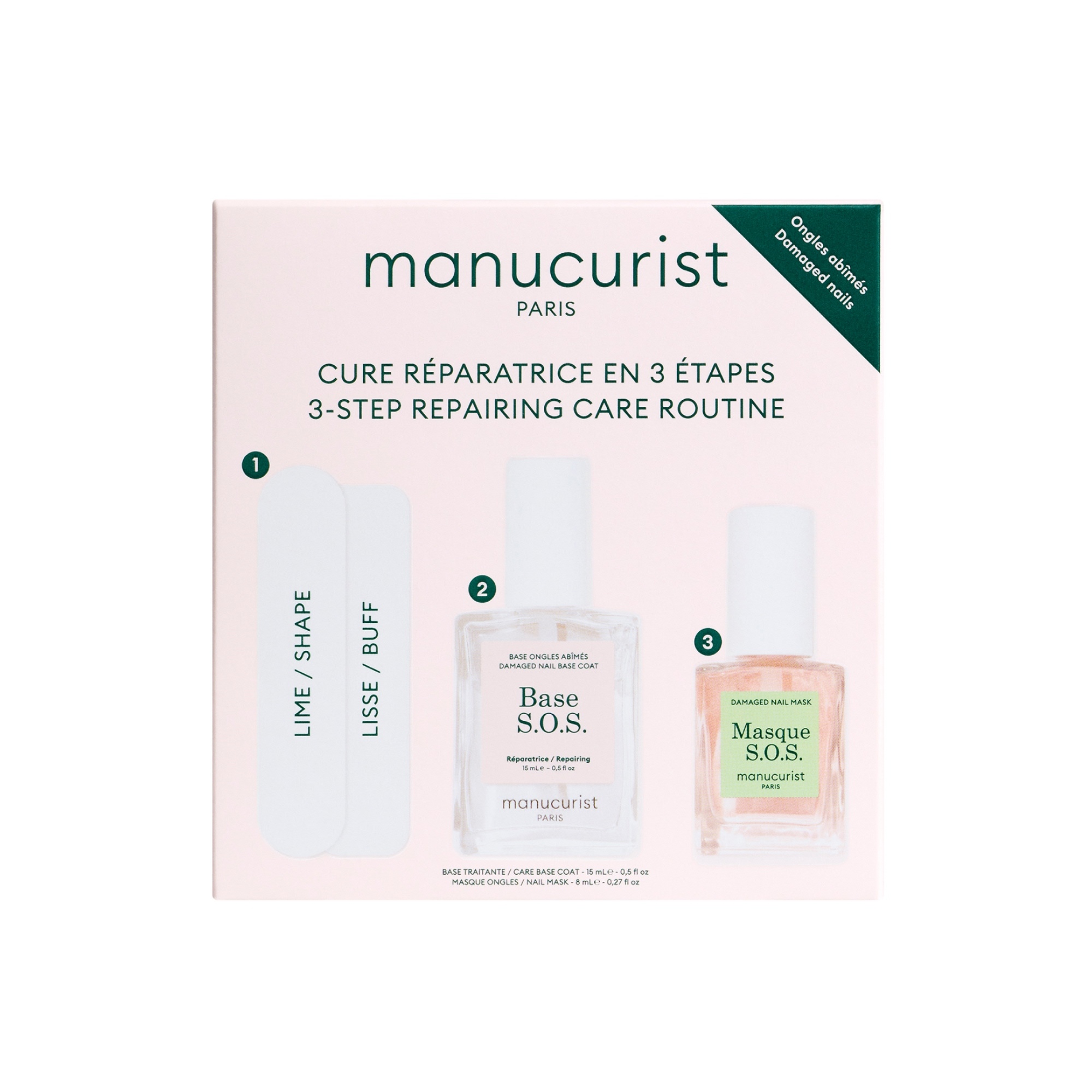 MANUCURIST Strengthening Treatment (Keratin+Serum Completete)